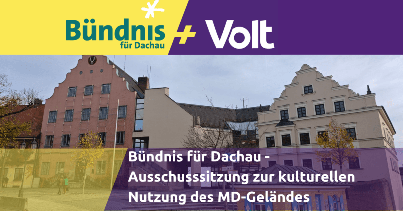 Öffentliche Ausschusssitzung zur kulturellen Nutzung des&nbsp;MD-Geländes