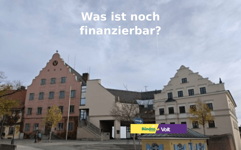 Dachaus Haushalt 2027: Was können wir uns noch&nbsp;leisten?