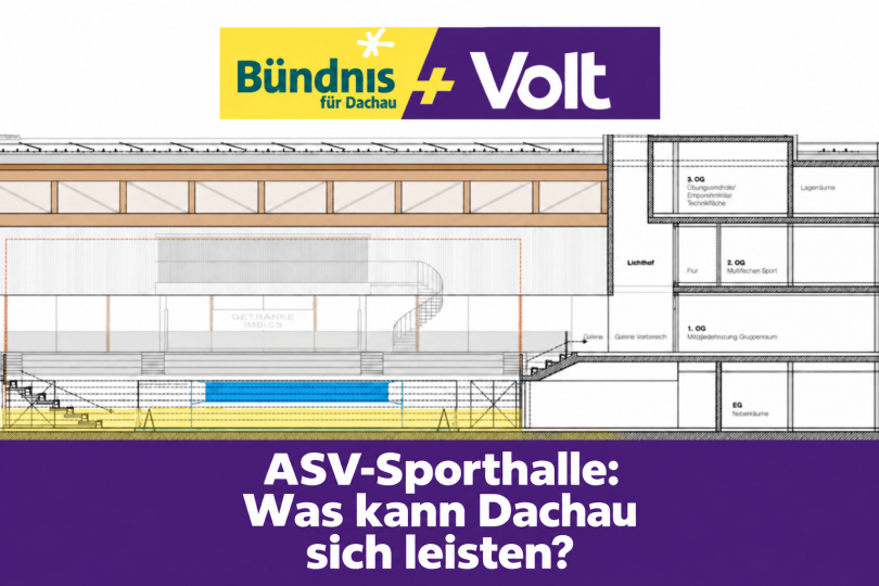 ASV-Neubau: Was braucht Dachau – und was kann die Stadt&nbsp;bezahlen?