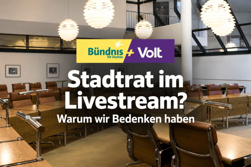 Stadtrat im Livestream: Warum wir Bedenken&nbsp;haben